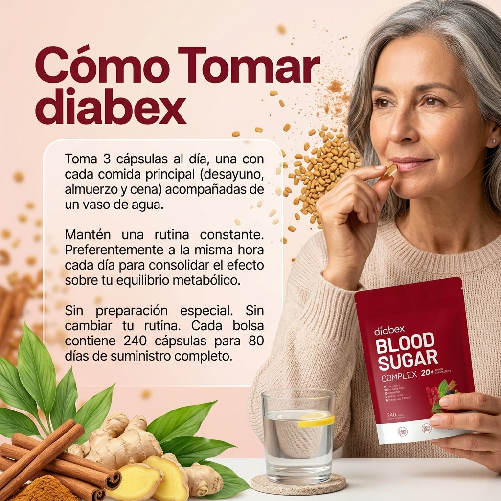 Diabex Balance Total: Glucosa, Corazón y Vitalidad