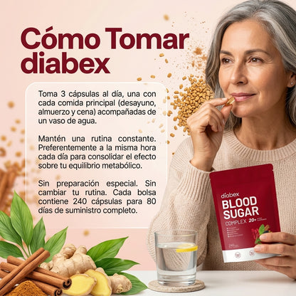 Diabex Balance Total: Glucosa, Corazón y Vitalidad