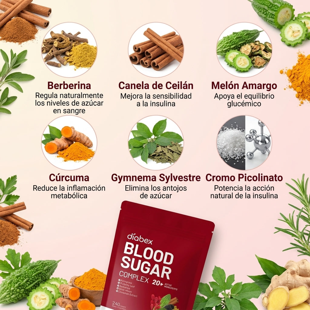 Diabex Balance Total: Glucosa, Corazón y Vitalidad