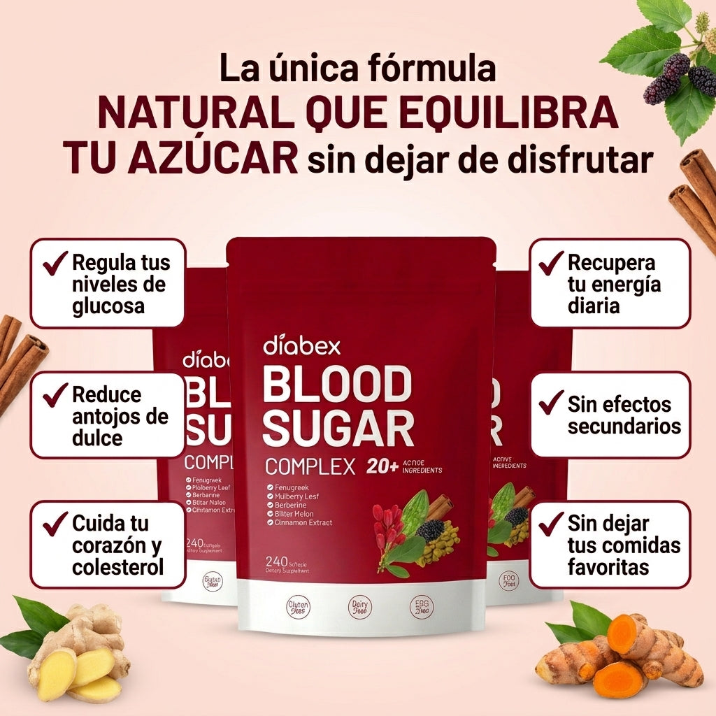 Diabex Balance Total: Glucosa, Corazón y Vitalidad