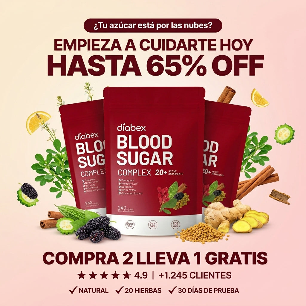 Diabex Balance Total: Glucosa, Corazón y Vitalidad
